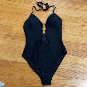 Cupshe Black One Piece